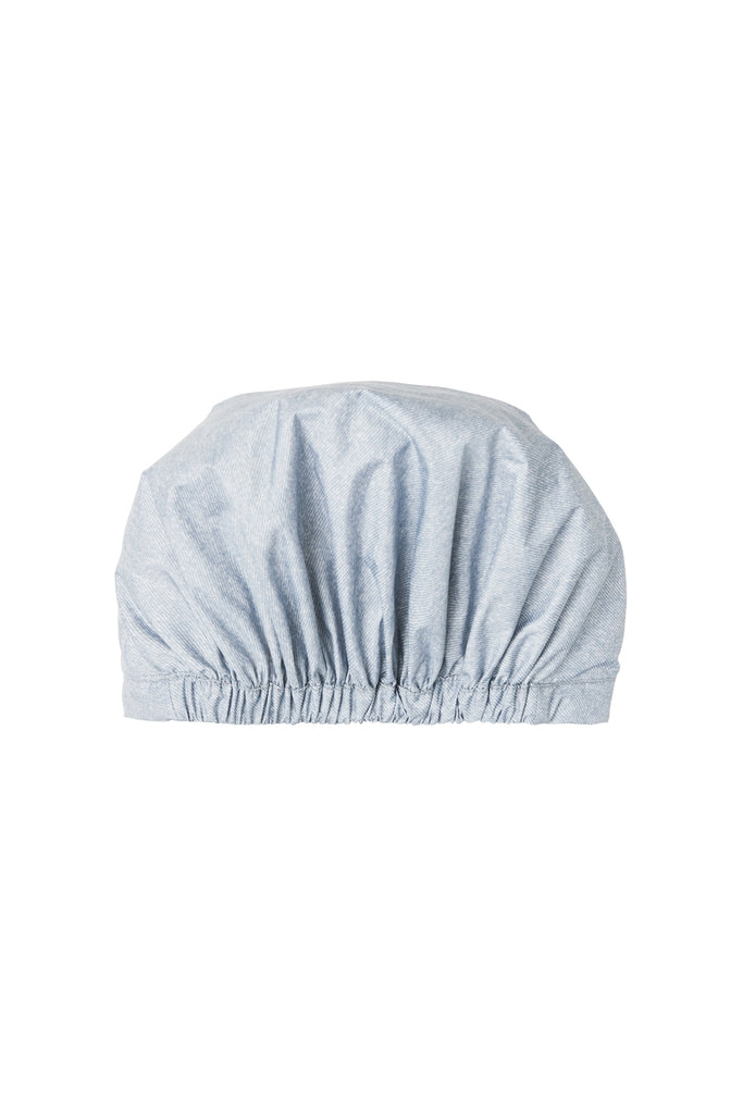 RECYCLED SHOWERCAP IN DENIM | PAQME