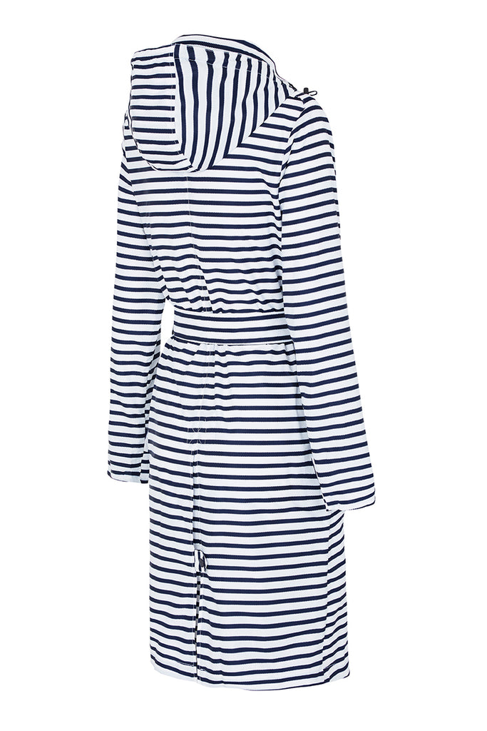 WOMENS 'TRENCH' RAINCOAT IN ZIG STRIPE