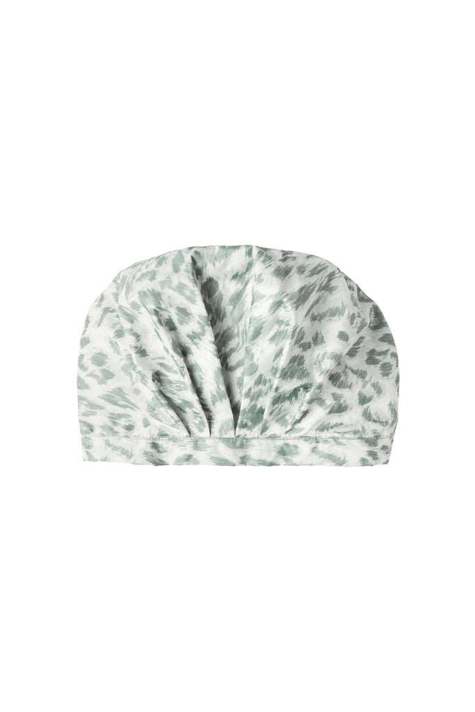 RECYCLED SHOWERCAP IN LEOPARD SMUDGE | PAQME