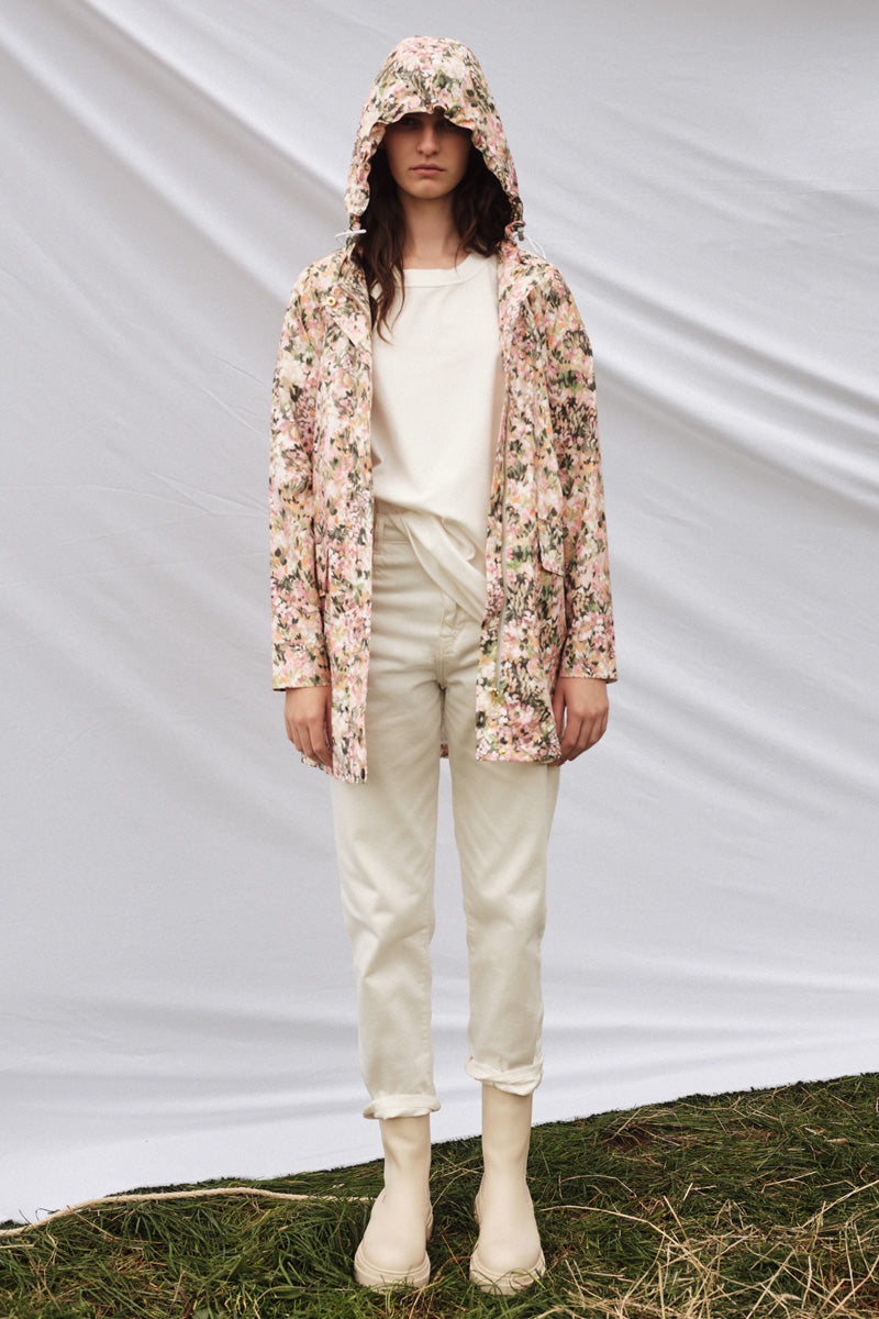 WOMENS 'ANYDAY' RAINCOAT - BLOOM | PAQME